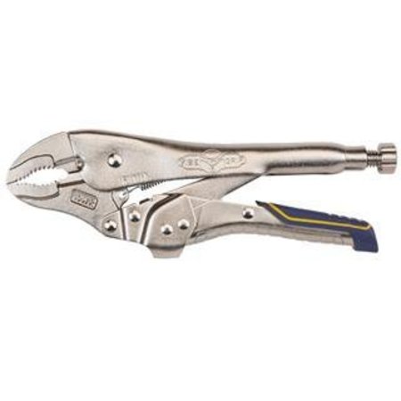 Irwin Curved Jaw Locking Pliers with Wire Cutter IRHT82581